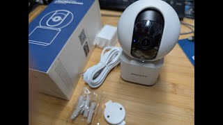 What comes with this easy wifi indoor security camera - ARCCTV Cameras for Home Security, Pet Camera