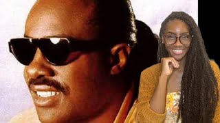 First Time Hearing Stevie Wonder - Send One Your Love |REACTION 🔥🔥🔥