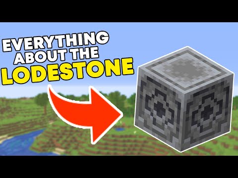 What is the LODESTONE used for in Minecraft? (How to CRAFT and USE the LODESTONE)