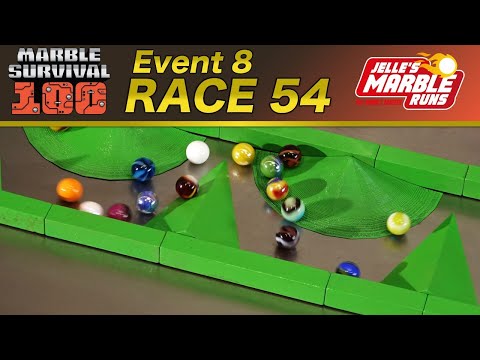 Marble Race: Marble Survival 100 - Race 54