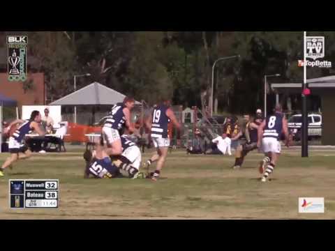 2016 BDAFL 2nd Division Highlights - Entrance Bateau Bay v Muswellbrook Cats