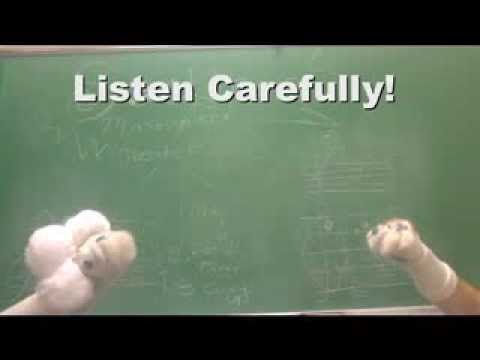 Sock Puppet Masterpiece Theater: Music Theory Episode 1