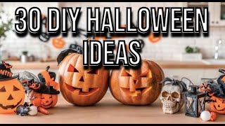 30 diy halloween ideas