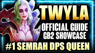 Download the video "TWYLA Official Guide - #1 DPS Full Breakdown & GB2 Showcase MUST-HAVE UNIT! ⁂ Watcher of Realms"