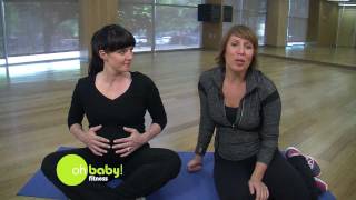 Belly Breathing for Labor and Coordinated Pushing - Pregnancy Exercise - Oh Baby! Fitness