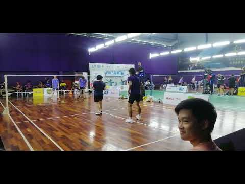 Badminton RoundRobin IPGMY GrandFinal Mixed Double SemiPro - Mu'azam / Abim Vs Yang Feng / Elaine Ng