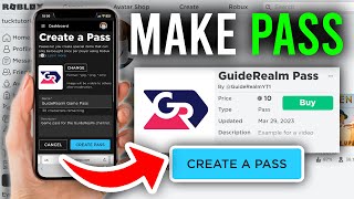 How To Make Gamepass In Roblox Mobile (Updated) - Full Guide