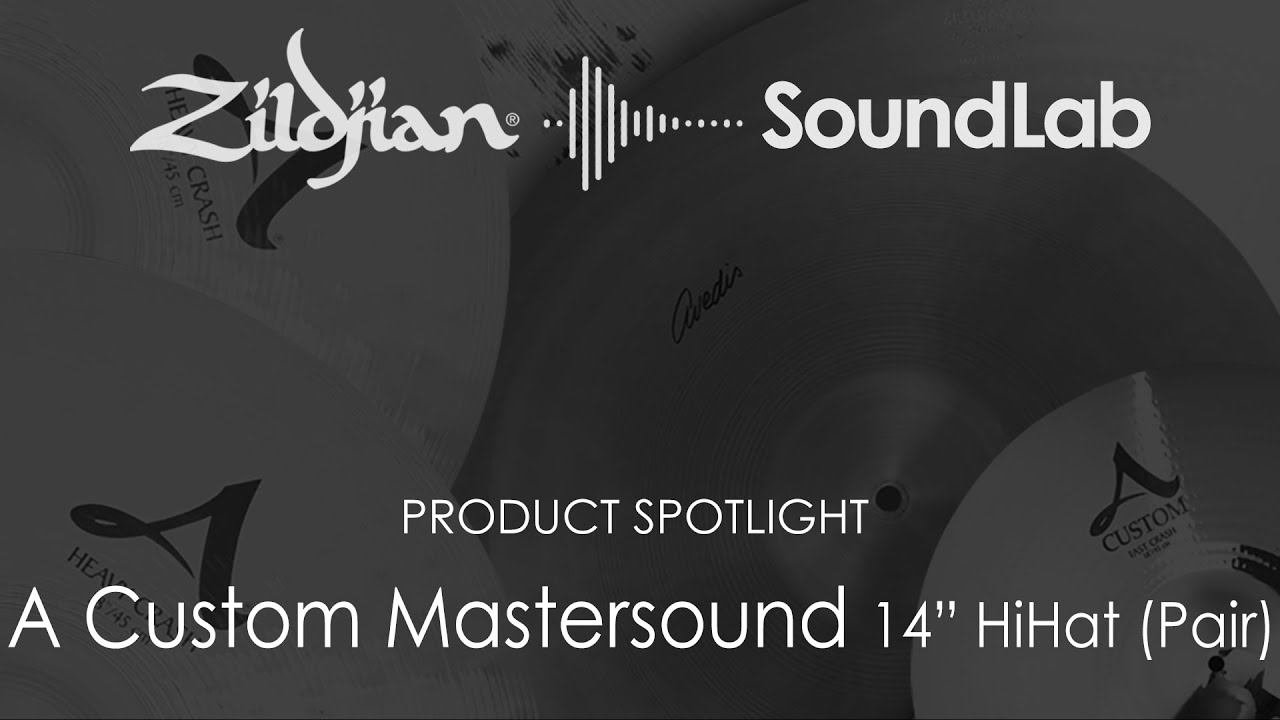 Zildjian A Custom 14" MasterSound Hi Hats