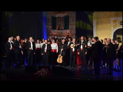 Piva klapa ispo' volta   ( Klape pivaju Olivera, Imotski, 2018. )