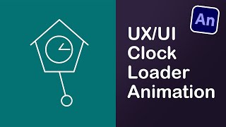 How to Create Clock Loader Animation Tutorial in Adobe Animate CC