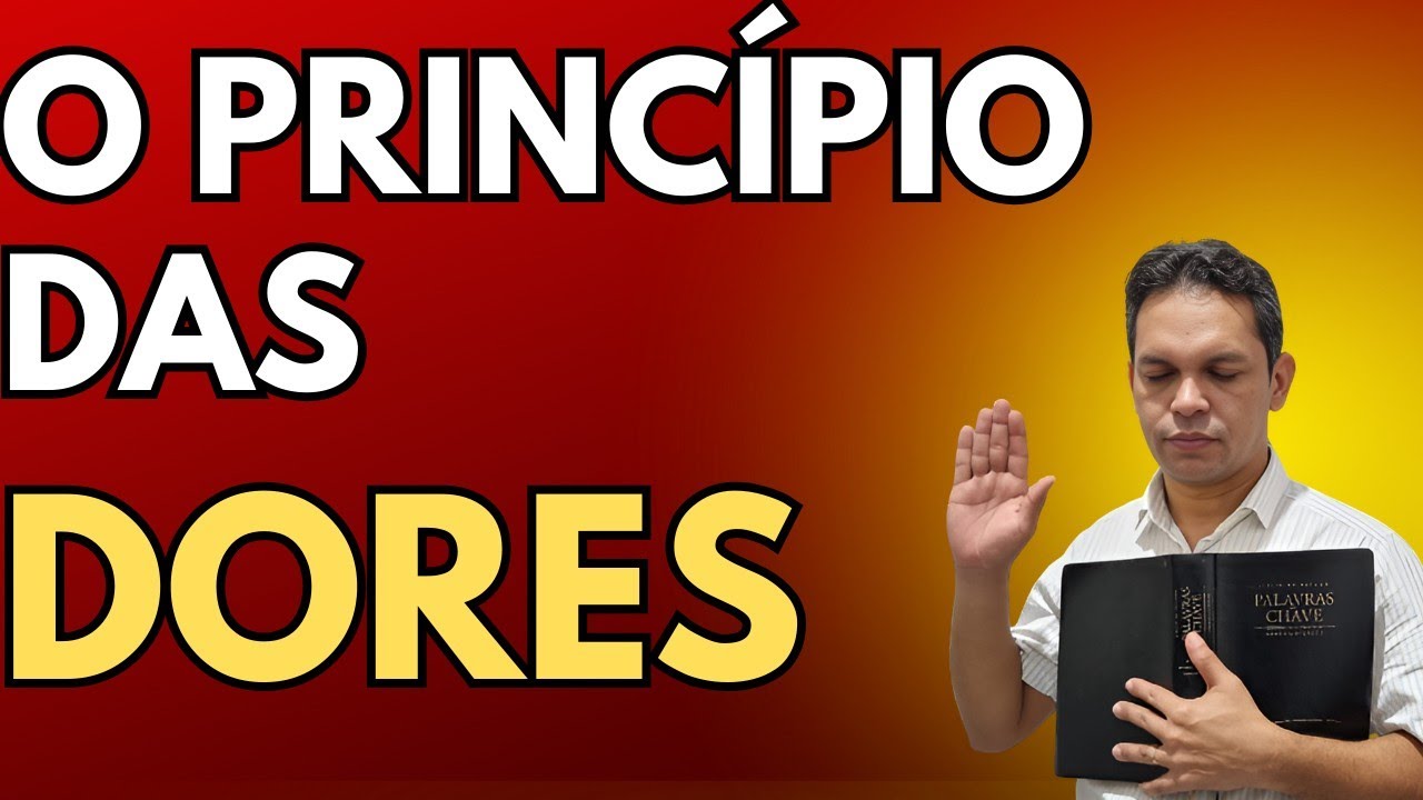 ⚠️ O QUE É O PRINCÍPIO DAS DORES QUE JESUS FALOU? I Pr. Elder Pereira