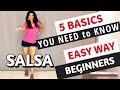 5 SALSA Basics YOU NEED To Start TOTAL BEGINNERS No Partner Needed