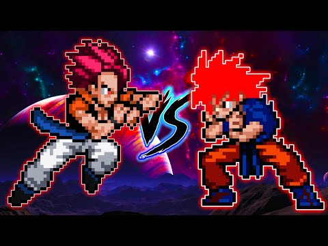 😱GOGETA TP OP VS GOKU TP OP IN JUMP FORCE MUGEN