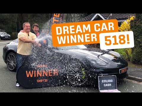 Winner! Week 11 2020 (9th - 15th March) - Nolan Brew - Porsche Taycan Turbo + £20k