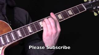 Jamie T - Rabbit Hole Guitar Tutorial