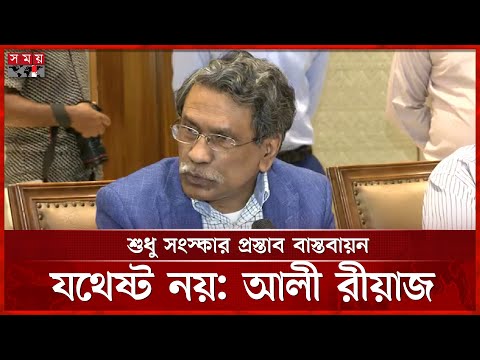 আশা করি দ্রুতই জুলাই সনদ তৈরি হবে, বললেন আলী রীয়াজ | Ali Riaz 