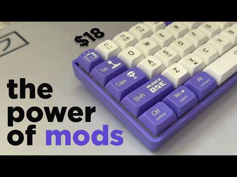upgrading a cheap ($18) keyboard | keyboard mods
