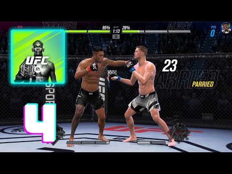 UFC 2 Mobile - Gameplay Walkthrough Part 4 - Middleweight (iOS, Android)