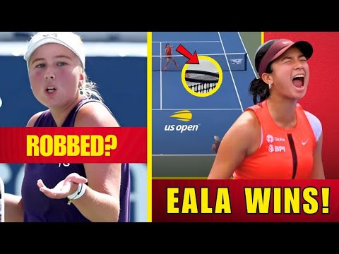 Alex Eala’s Shocking US Open Win – Was Clara Tauson Robbed? | Tennis Titans