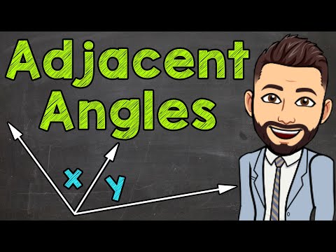 Part of a video titled What are Adjacent Angles? | Math with Mr. J - YouTube