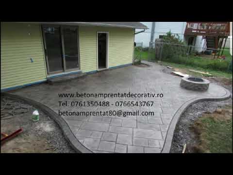Beton Amprentat Vama Buzăului - Brașov Tel.0761350488 -0766543767