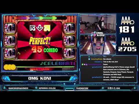 OMG KON! | CELEBRATE NITE (3 PANEL) PFC AAA [DDR SOLO 2000]