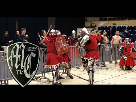 Medieval Combat 5vs5 - SIEROTKI vs DIES IRAE [ 50 Jaworzno 2015 ]