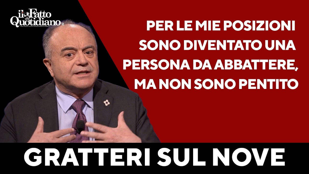 Gratteri: “Sono diventato una persona da abbattere, ma non sono pentito. Ancora più convinto del No”