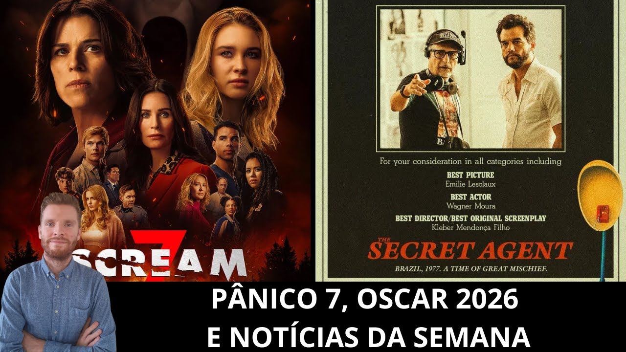 Ao vivo: Pânico 7, expectativa para as indicações ao Oscar 2026, Mike Flanagan/O Exorcista e mais!
