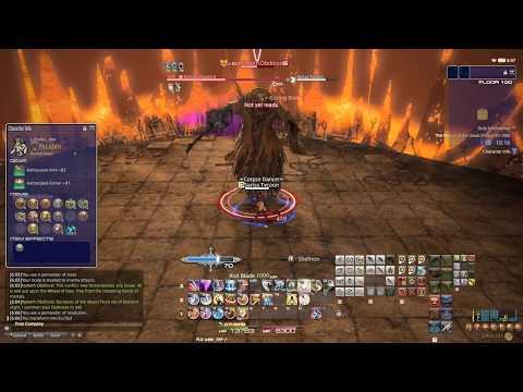 Final Fantasy XIV Palace of the Dead 100th floor solo paladin