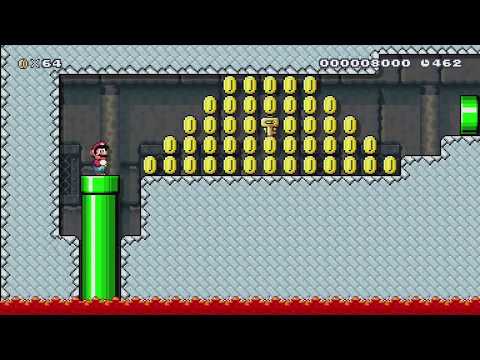 Um Castelo com segredos by WillianFOX - Super Mario Maker - No Commentary 1bl
