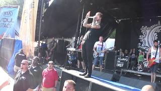 Chiodos-&quot;The Words Best Friend Become Redefined&quot; Virginia Beach Warped Tour 2013