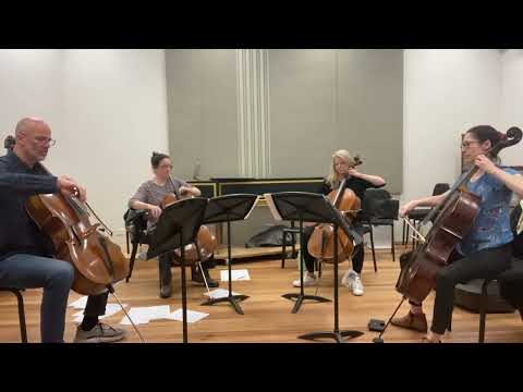 Abide with me for Cello Quartet