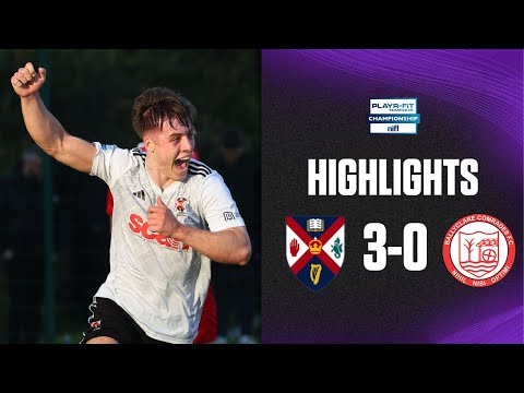 BIG PERFORMANCE! | Queen's University 3-0 Ballyclare Comrades | #playrfitchamp