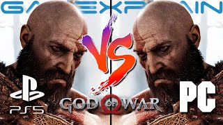 God of War Graphics Comparison (PC vs. PS5)