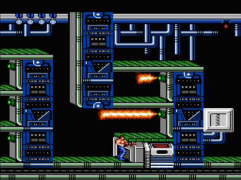 Nes - Contra (Part 6/8 - Stage 6 / Energy Zone)