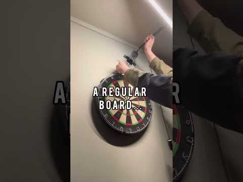 When You Play On A Training Board… #darts #pdc #180