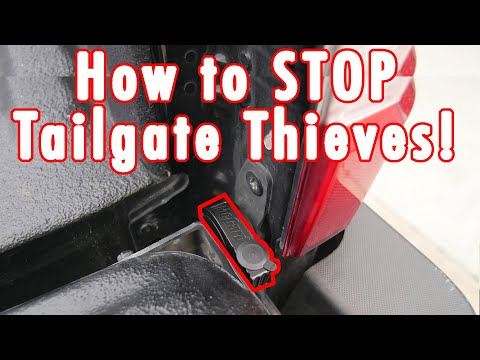 Must Have Tailgate Lock for your 2017-2020 F250 Super Duty!!