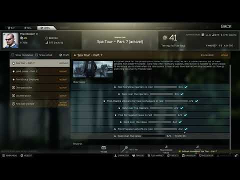 Escape From Tarkov Quest ไทย - Spa Tour Part 7