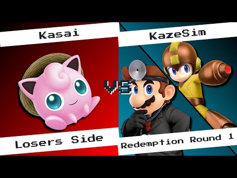 Kasai (Jigglypuff) Vs. KazeSim (Dr. Mario/MegaMan) | Losers Side Redemption Round 1