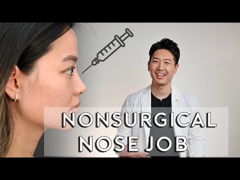 5 minute Nose Job? Nonsurgical Rhinoplasty explained! #nosejob #nonsurgicalrhinoplasty #rhinoplasty