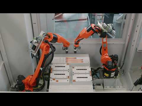 Liebherr - automated plugging of high voltage battery module connectors