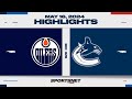 NHL Game 5 Highlights | Oilers vs. Canucks - May 16, 2024