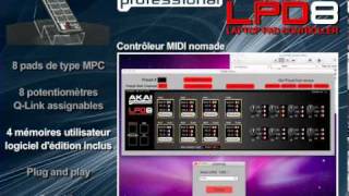 Akai Professional LPD8 - Video