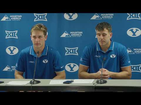 BYU Football | Postgame Press Conference | Southern Utah | September 9, 2023