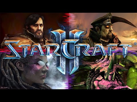 DragonPanda plays Starcraft 2 / CooP/Mengsk and Kerrigan/ Stukov and Zagara - Are we winning