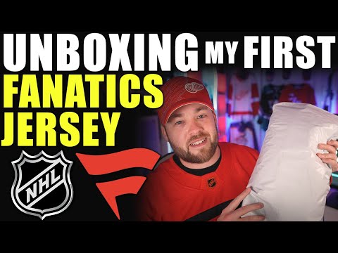 Unboxing My FIRST NHL Fanatics Jersey!