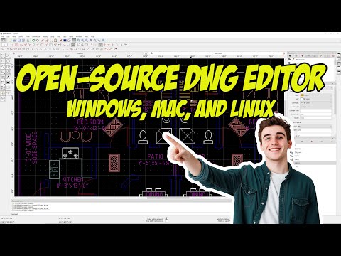 Open-Source DWG Editor: Windows, Mac, and Linux