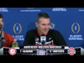 Urban Meyer reacts to outcome of Oregon/FSU.
