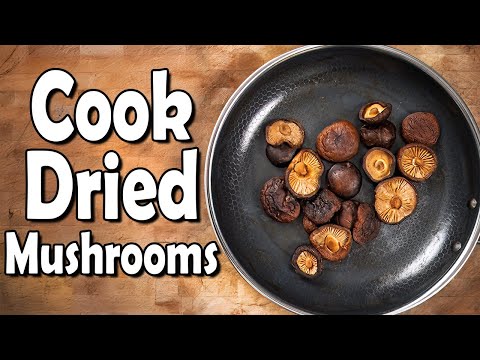 Best Way to Cook DRIED Mushrooms